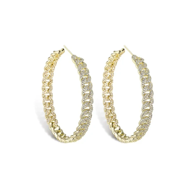 Miami Cuban Hoop Earrings