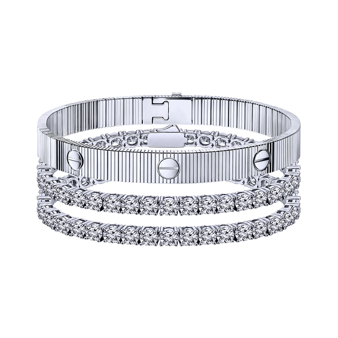 Rodeo Driver bracelet Stack - ALUXETTI