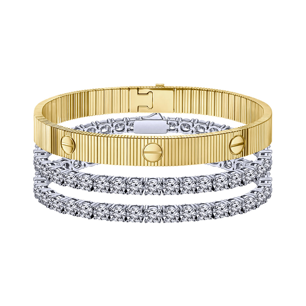 Rodeo Driver bracelet Stack - ALUXETTI