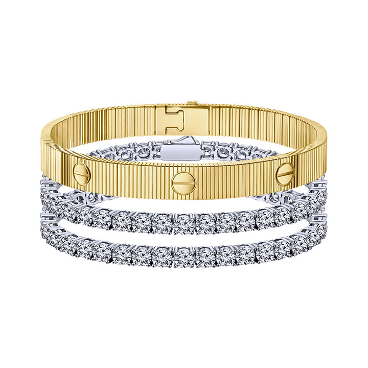 Rodeo Driver bracelet Stack - ALUXETTI