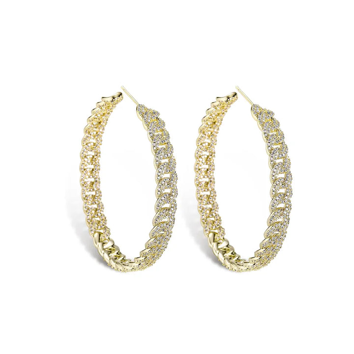 CUBAN HOOP EARRINGS