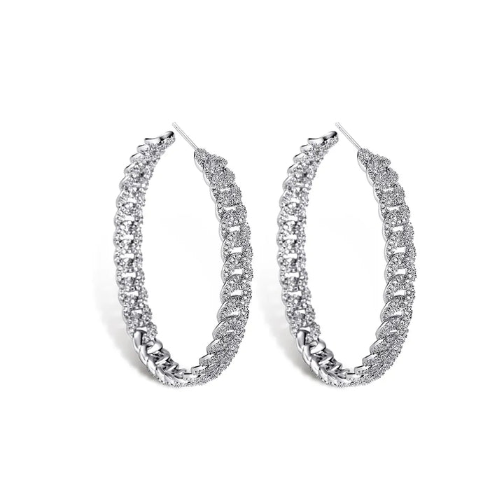 Miami Cuban Hoop Earrings