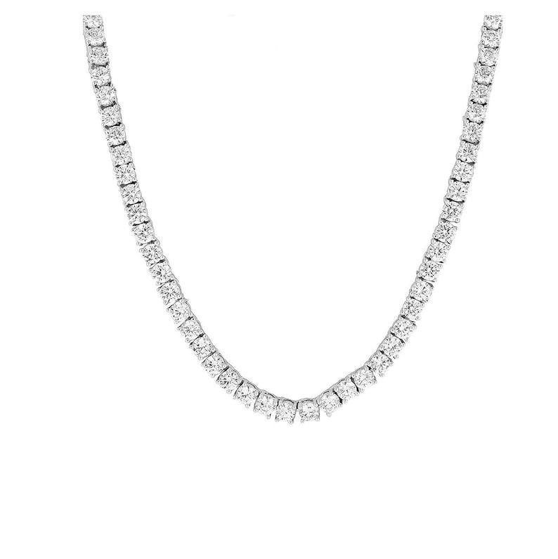 Moissanite Tennis Necklace